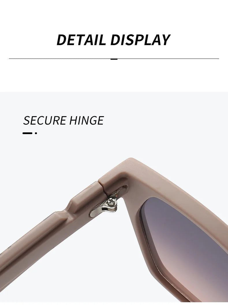 New Luxury D Brand Glamour Sunglasses For Women And Men Stylish Cat Eye Designer Eyewear Classic Fashion Unisex Glasses UV400 - MAGUSTA BEAUTY