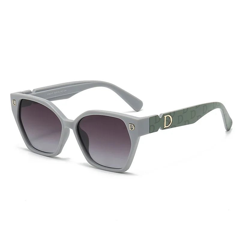 New Luxury D Brand Glamour Sunglasses For Women And Men Stylish Cat Eye Designer Eyewear Classic Fashion Unisex Glasses UV400 - MAGUSTA BEAUTY