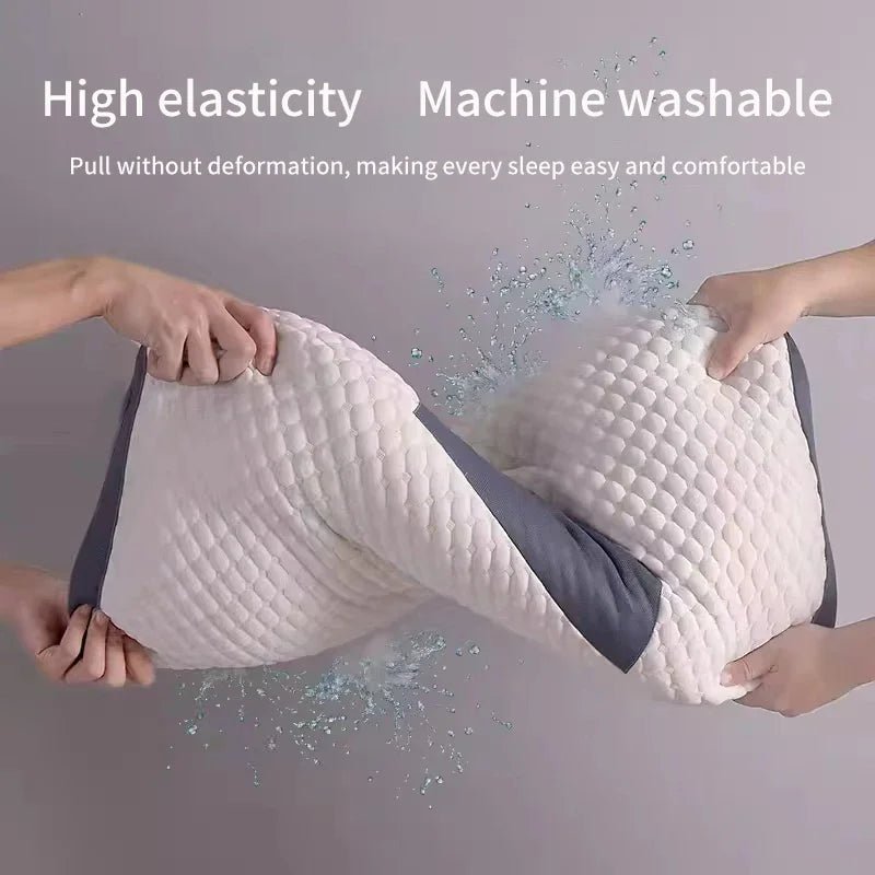 New Neck Pillow Help Sleep And Protect The Neck Cervical Orthopedic Soybean Fiber Massage Household SPA Pillow For Sleeping - MAGUSTA BEAUTY