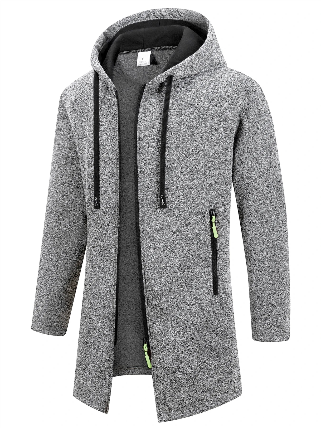 New Streetwear Men's Long Sleeve Sweatshirts for Men Zipper Hooded Oversize Winter Warm Jacket Coat Outdoor Tracksuit Men - MAGUSTA BEAUTY
