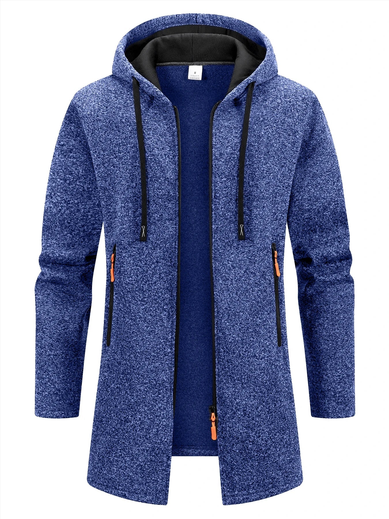 New Streetwear Men's Long Sleeve Sweatshirts for Men Zipper Hooded Oversize Winter Warm Jacket Coat Outdoor Tracksuit Men - MAGUSTA BEAUTY