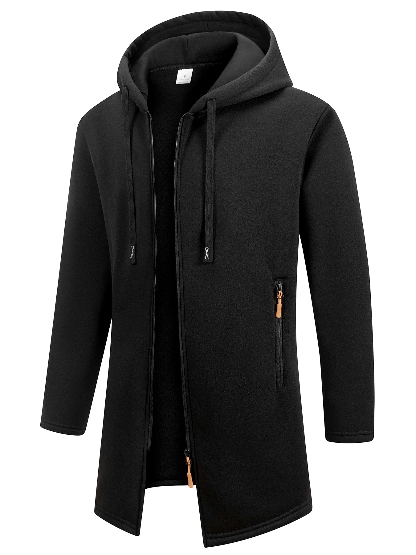 New Streetwear Men's Long Sleeve Sweatshirts for Men Zipper Hooded Oversize Winter Warm Jacket Coat Outdoor Tracksuit Men - MAGUSTA BEAUTY
