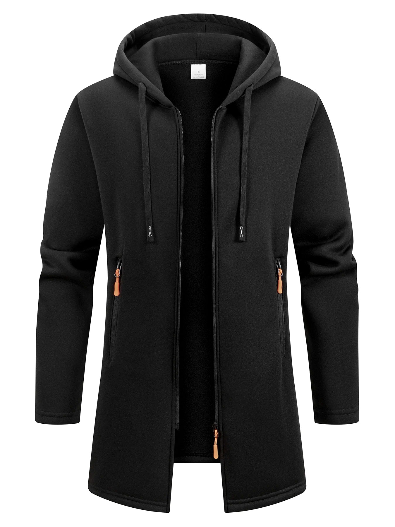 New Streetwear Men's Long Sleeve Sweatshirts for Men Zipper Hooded Oversize Winter Warm Jacket Coat Outdoor Tracksuit Men - MAGUSTA BEAUTY