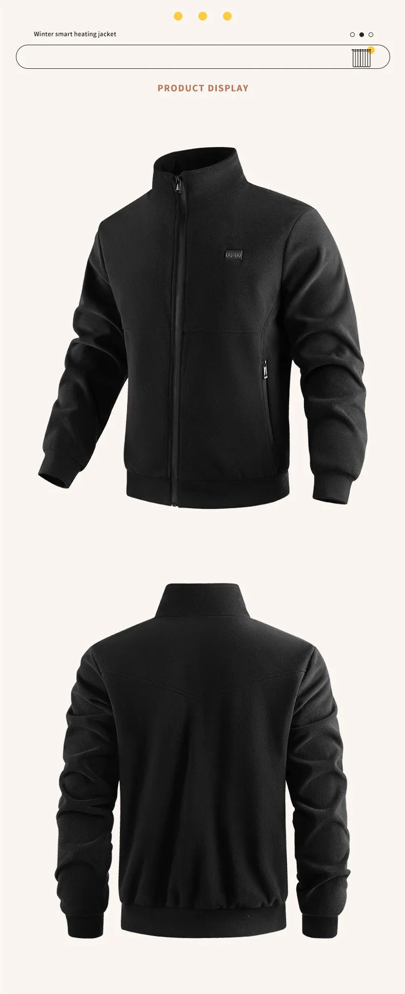 New Winter Fashion Versatile Polar Fleece Thick Heating Warm Jacket For Both Men Women 8-Zone Intelligent Heating Electric Coat - MAGUSTA BEAUTY