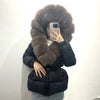 OFTBUY 2025 Winter Clothing Puffer Jacket Women Real Fox Fur Hooded Thick Warm 90% White Duck Down Coat Female Parkas Waterproof - MAGUSTA BEAUTY
