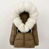 OFTBUY 2025 Winter Clothing Puffer Jacket Women Real Fox Fur Hooded Thick Warm 90% White Duck Down Coat Female Parkas Waterproof - MAGUSTA BEAUTY