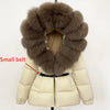 OFTBUY 2025 Winter Clothing Puffer Jacket Women Real Fox Fur Hooded Thick Warm 90% White Duck Down Coat Female Parkas Waterproof - MAGUSTA BEAUTY