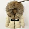 OFTBUY 2025 Winter Clothing Puffer Jacket Women Real Fox Fur Hooded Thick Warm 90% White Duck Down Coat Female Parkas Waterproof - MAGUSTA BEAUTY