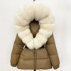 OFTBUY 2025 Winter Clothing Puffer Jacket Women Real Fox Fur Hooded Thick Warm 90% White Duck Down Coat Female Parkas Waterproof - MAGUSTA BEAUTY