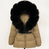 OFTBUY 2025 Winter Clothing Puffer Jacket Women Real Fox Fur Hooded Thick Warm 90% White Duck Down Coat Female Parkas Waterproof - MAGUSTA BEAUTY