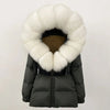 OFTBUY 2025 Winter Clothing Puffer Jacket Women Real Fox Fur Hooded Thick Warm 90% White Duck Down Coat Female Parkas Waterproof - MAGUSTA BEAUTY