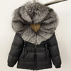 OFTBUY 2025 Winter Clothing Puffer Jacket Women Real Fox Fur Hooded Thick Warm 90% White Duck Down Coat Female Parkas Waterproof - MAGUSTA BEAUTY