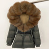 OFTBUY 2025 Winter Clothing Puffer Jacket Women Real Fox Fur Hooded Thick Warm 90% White Duck Down Coat Female Parkas Waterproof - MAGUSTA BEAUTY