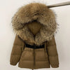 OFTBUY 2025 Winter Clothing Puffer Jacket Women Real Fox Fur Hooded Thick Warm 90% White Duck Down Coat Female Parkas Waterproof - MAGUSTA BEAUTY
