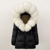OFTBUY 2025 Winter Clothing Puffer Jacket Women Real Fox Fur Hooded Thick Warm 90% White Duck Down Coat Female Parkas Waterproof - MAGUSTA BEAUTY
