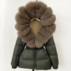 OFTBUY 2025 Winter Clothing Puffer Jacket Women Real Fox Fur Hooded Thick Warm 90% White Duck Down Coat Female Parkas Waterproof - MAGUSTA BEAUTY