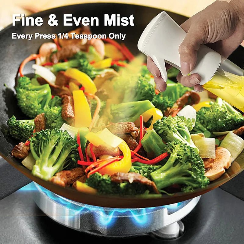 Oil Spray Bottle for Cooking Kitchen Olive Oil Sprayer for Camping BBQ Baking Vinegar Soy Sauce 200ml 300ml - MAGUSTA BEAUTY