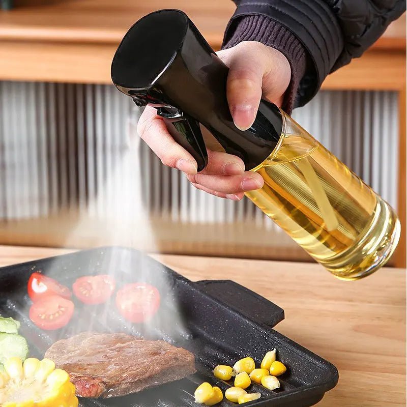 Oil Spray Bottle for Cooking Kitchen Olive Oil Sprayer for Camping BBQ Baking Vinegar Soy Sauce 200ml 300ml - MAGUSTA BEAUTY