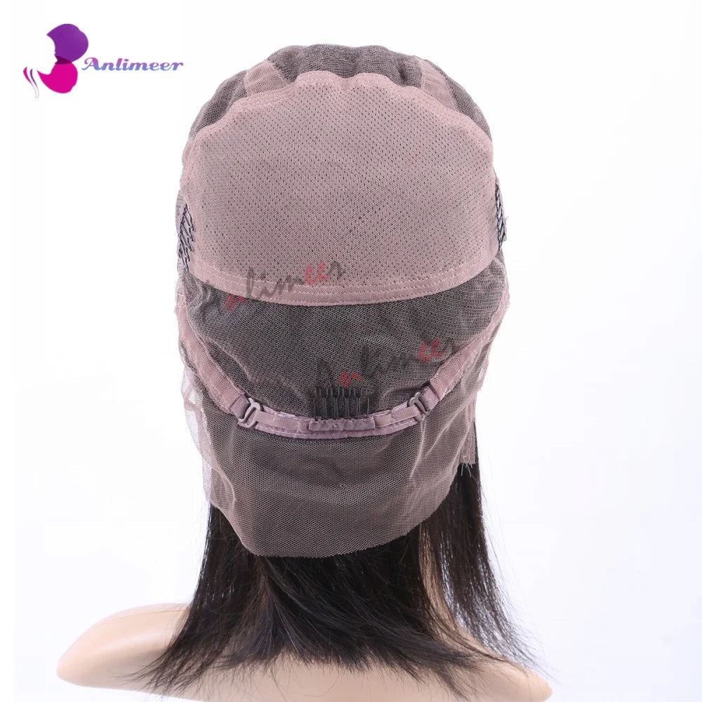 Ombre Pink Rosemary Colored Human Hair Body Wavy Glueless 13x4 Lace Front Wigs 613 Made Pre Plucked 180% Density Full Lace Wigs - MAGUSTA BEAUTY
