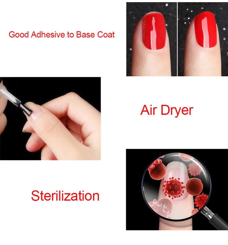 oxxi New 15ml Acid-free Primer For Nails Desiccant Hybrid Varnish Permanent Nail Polish Degreasing Base Coat Manicure Set of Gel - MAGUSTA BEAUTY