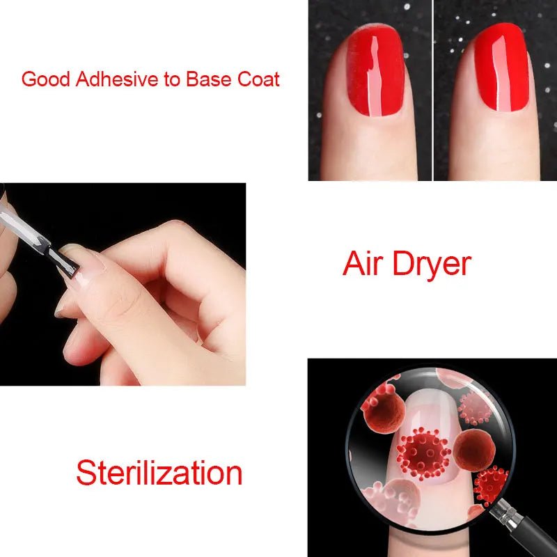 oxxi New 15ml Acid-free Primer For Nails Desiccant Hybrid Varnish Permanent Nail Polish Degreasing Base Coat Manicure Set of Gel - MAGUSTA BEAUTY