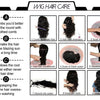 Pixie Cut Human Hair Wigs For Black Women Afro Rose Curly Funmi Glueless Wigs with Bangs Short Bouncy Curly Bob Wig With Bangs - MAGUSTA BEAUTY
