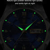 POEDAGAR Top Brand Luxury Man Wristwatch Waterproof Luminous Date Week Men Watches Stainless Steel Quartz Men's Watch Male reloj - MAGUSTA BEAUTY