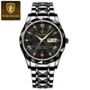 POEDAGAR Top Brand Luxury Man Wristwatch Waterproof Luminous Date Week Men Watches Stainless Steel Quartz Men's Watch Male reloj - MAGUSTA BEAUTY