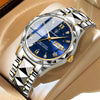 POEDAGAR Top Brand Luxury Man Wristwatch Waterproof Luminous Date Week Men Watches Stainless Steel Quartz Men's Watch Male reloj - MAGUSTA BEAUTY
