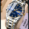 POEDAGAR Top Brand Luxury Man Wristwatch Waterproof Luminous Date Week Men Watches Stainless Steel Quartz Men's Watch Male reloj - MAGUSTA BEAUTY