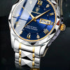 POEDAGAR Top Brand Luxury Man Wristwatch Waterproof Luminous Date Week Men Watches Stainless Steel Quartz Men's Watch Male reloj - MAGUSTA BEAUTY