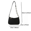 Popular Retro Gentle Temperament Small Square Bag 2024 Autumn Shoulder Handheld Fashion Casual Yankee Underarm Small Square Bag - MAGUSTA BEAUTY