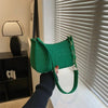 Popular Retro Gentle Temperament Small Square Bag 2024 Autumn Shoulder Handheld Fashion Casual Yankee Underarm Small Square Bag - MAGUSTA BEAUTY