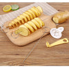 Protable Potato BBQ Skewers For Camping Chips Maker potato slicer Potato Spiral Cutter Barbecue Tools Kitchen Accessories - MAGUSTA BEAUTY