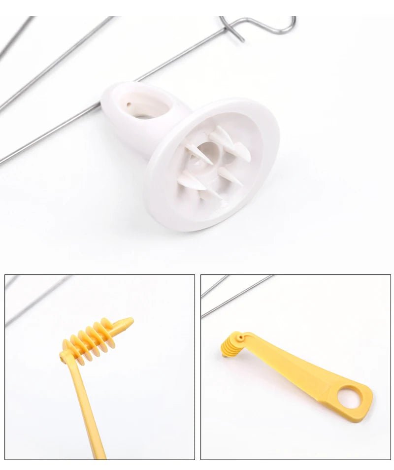 Protable Potato BBQ Skewers For Camping Chips Maker potato slicer Potato Spiral Cutter Barbecue Tools Kitchen Accessories - MAGUSTA BEAUTY