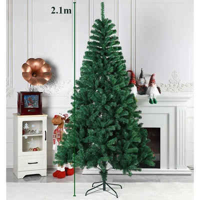 PVC Christmas Tree Encrypted Artificial Fir Decorative Tree Indoor and Outdoor Christmas Atmosphere Decoration Pieces 0.9m~3m - MAGUSTA BEAUTY