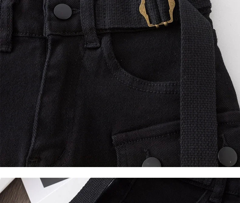Retro Army Green Work Wear Denim Shorts New Summer Cool Girl Chic Belt Pocket Design High Waist Dance Ultra Short Hot Pants - MAGUSTA BEAUTY
