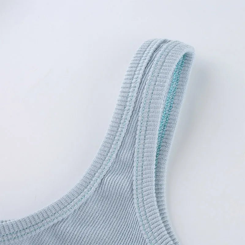 Ruched Sleeveless Tank Tops Tees Women Solid Casual Fashion Crop Top Ladies High Street Tie Up Croptop Summer Fitness - MAGUSTA BEAUTY