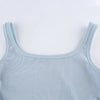 Ruched Sleeveless Tank Tops Tees Women Solid Casual Fashion Crop Top Ladies High Street Tie Up Croptop Summer Fitness - MAGUSTA BEAUTY