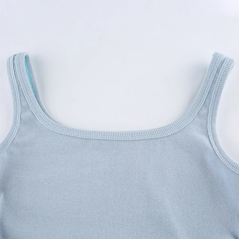 Ruched Sleeveless Tank Tops Tees Women Solid Casual Fashion Crop Top Ladies High Street Tie Up Croptop Summer Fitness - MAGUSTA BEAUTY