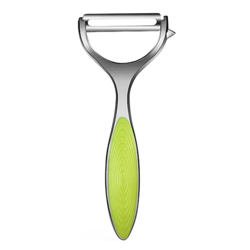 Serrated Blade/Flat Edge Peeler Potato Peeler Slicer Knife Watermelon/Melon Grater Kitchen Multi - Purpose Tool - MAGUSTA BEAUTY