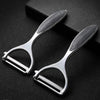 Serrated Blade/Flat Edge Peeler Potato Peeler Slicer Knife Watermelon/Melon Grater Kitchen Multi - Purpose Tool - MAGUSTA BEAUTY