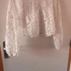 Sexy Long Sleeve White Lace Shirts Women Blouses Casual Crochet Hollow Out Elegant Tops Cropped Turtleneck Blusas 16296 - MAGUSTA BEAUTY