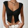 Sexy Square - neck Pink Tank Tops Korean Fashion Summer Sexy Women Clothes Slim Tees Woman V Neck Y2K Sleeveless 2024 Streetwear - MAGUSTA BEAUTY