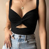 Sexy Women Sleeveless Short Crop tops Ladies Vest Casual Tank Top Women's Tube Top Female Black White - MAGUSTA BEAUTY