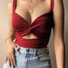 Sexy Women Sleeveless Short Crop tops Ladies Vest Casual Tank Top Women's Tube Top Female Black White - MAGUSTA BEAUTY