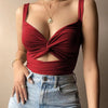 Sexy Women Sleeveless Short Crop tops Ladies Vest Casual Tank Top Women's Tube Top Female Black White - MAGUSTA BEAUTY
