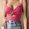 Sexy Women Sleeveless Short Crop tops Ladies Vest Casual Tank Top Women's Tube Top Female Black White - MAGUSTA BEAUTY