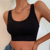 Sexy Women Vest Crop Top Sleeveless Vests Beach Women Sports Vest Tops Camisole Party Backless Suspenders Straps Underdress - MAGUSTA BEAUTY