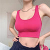 Sexy Women Vest Crop Top Sleeveless Vests Beach Women Sports Vest Tops Camisole Party Backless Suspenders Straps Underdress - MAGUSTA BEAUTY